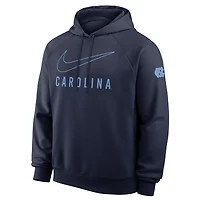 Men's Nike Navy North Carolina Tar Heels Premium Raglan Dri-FIT Hoodie