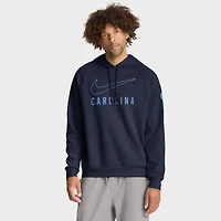 Men's Nike Navy North Carolina Tar Heels Premium Raglan Dri-FIT Hoodie