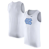Men's Nike White North Carolina Tar Heels Tank Top