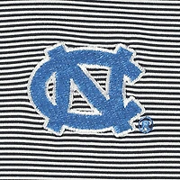 Polo en jersey à rayures Jubilee Performance Peter Millar pour hommes, noir, North Carolina Tar Heels