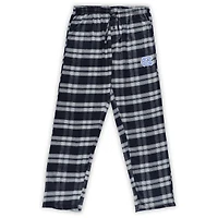 Men's Profile Navy North Carolina Tar Heels Big & Tall 2-Pack T-Shirt Flannel Pants Set