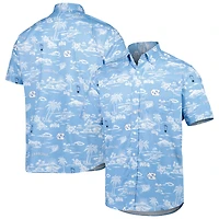 Chemise boutonnée classique Reyn Spooner Carolina Blue North Tar Heels pour hommes