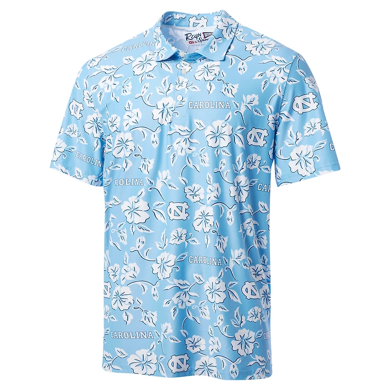 Polo de performance Reyn Spooner Carolina Blue North Tar Heels pour hommes