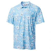 Polo de performance Reyn Spooner Carolina Blue North Tar Heels pour hommes