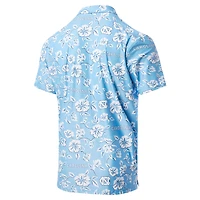 Polo de performance Reyn Spooner Carolina Blue North Tar Heels pour hommes