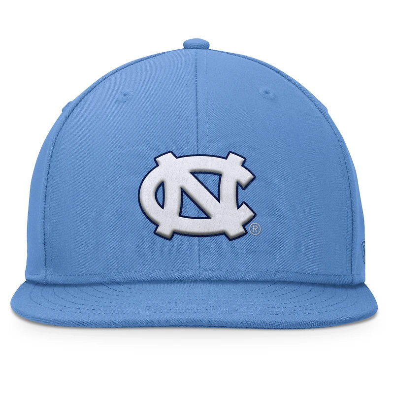Casquette Snapback fondamentale pour hommes Top of the World Carolina Blue North Carolina Tar Heels