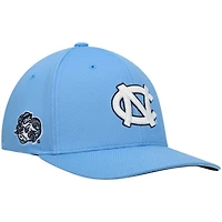Casquette Flex Top of the World Carolina Blue pour homme avec logo Reflex des Tar Heels de Caroline du Nord