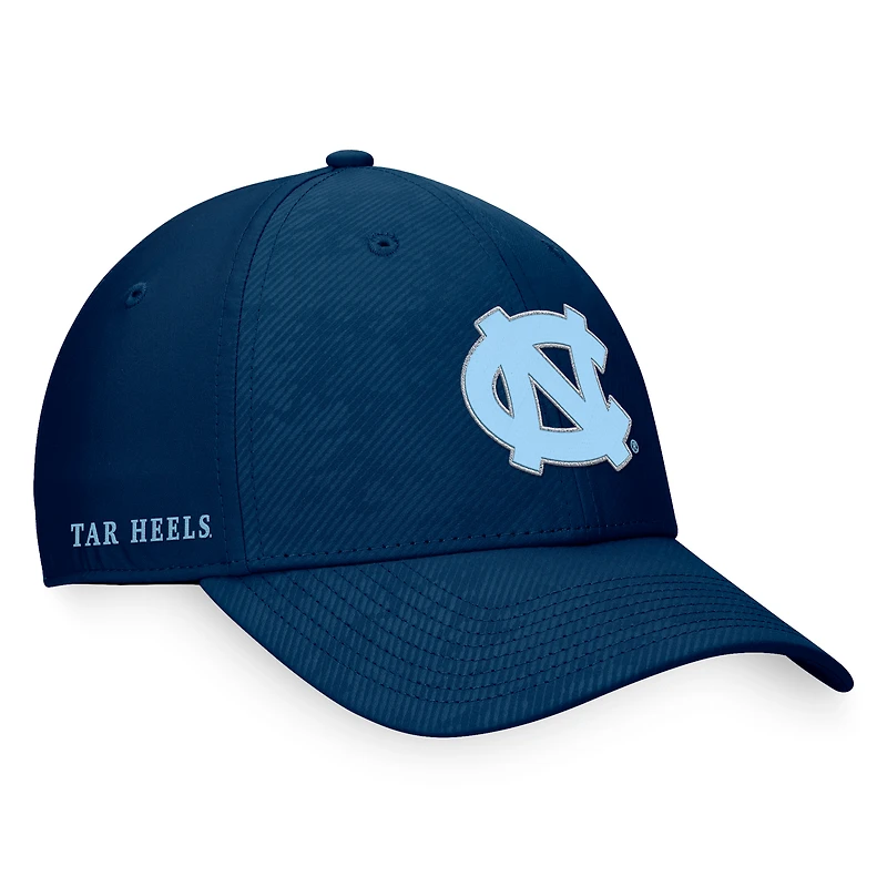 Men's Top of the World Navy North Carolina Tar Heels Deluxe Flex Hat
