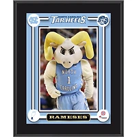 North Carolina Tar Heels 10.5" x 13" Rameses Sublimated Mascot Plaque