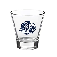 Talons de goudron de Caroline du Nord 12oz. Verre à roche à voûte inclinée