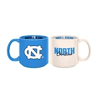 North Carolina Tar Heels 2-Pack 15oz. Stackable Mug Set