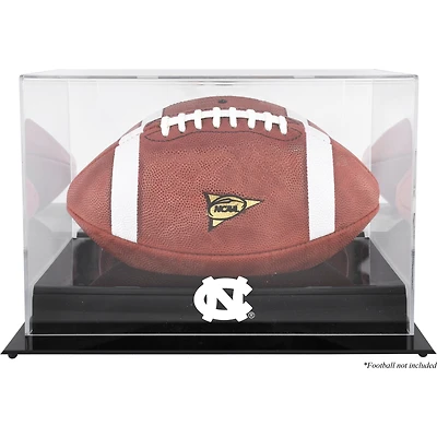 Vitrine de football à base noire des Tar Heels de Caroline du Nord (logo 2015 à aujourd'hui)