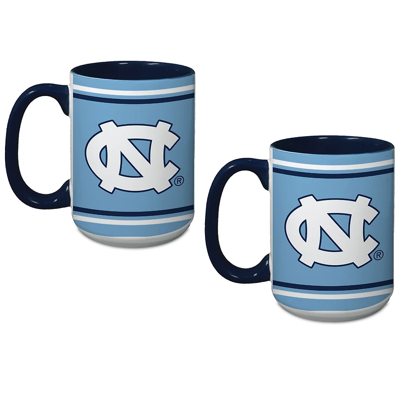 North Carolina Tar Heels Two-Pack Alumni Mug Set