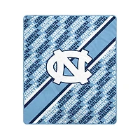 Pegasus North Carolina Tar Heels 60" x 70" Diagonal Lined Wordmark Ultra Soft Blanket