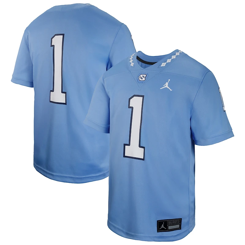 Toddler Jordan Brand #1 Light Blue North Carolina Tar Heels Untouchable Replica Game Jersey
