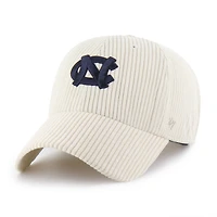 Casquette ajustable unisexe '47 Cream North Carolina Tar Heels Luminance Mellow Clean Up