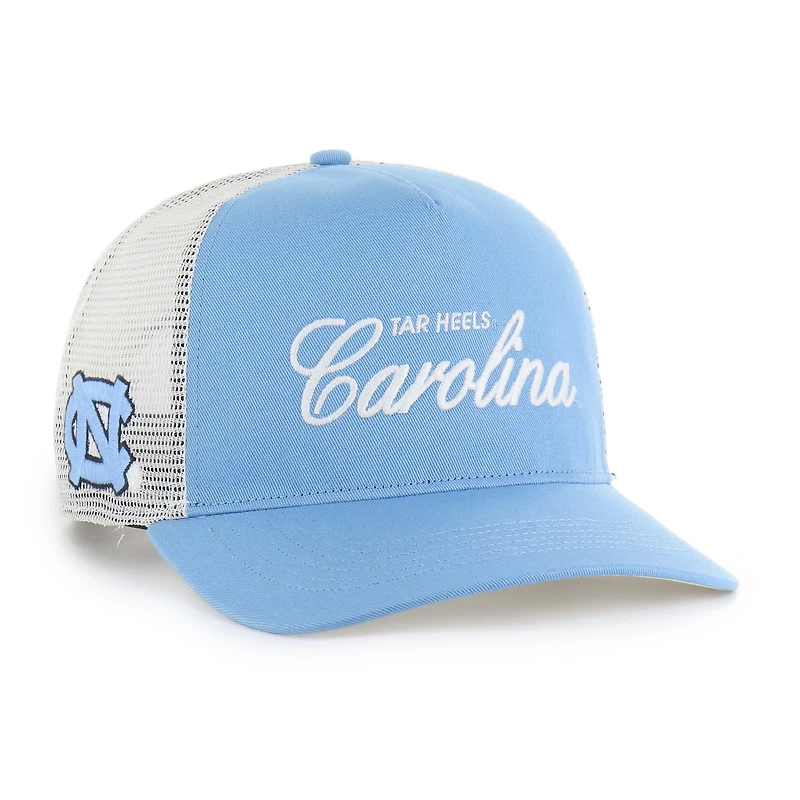Unisex '47 Light Blue North Carolina Tar Heels Contemporary Basics Foundation Trucker Hitch Adjustable Hat