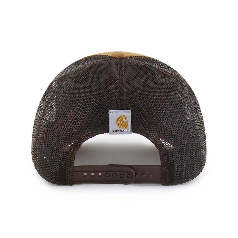 Casquette trucker unisexe Carhartt x '47 marron North Carolina Tar Heels, ajustable