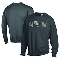 Sweat-shirt surdimensionné unisexe ComfortWash gris North Carolina Tar Heels