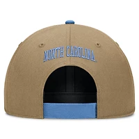 Unisex Jordan Brand Beige/Carolina Blue North Carolina Tar Heels Primetime Rise Dri-FIT Adjustable Hat