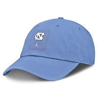Casquette unisexe Jordan Brand Carolina Blue North Carolina Tar Heels 2026 Sideline Club ajustable
