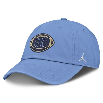 Unisex Jordan Brand Carolina Blue North Carolina Tar Heels Campus Prep Football Club Adjustable Hat