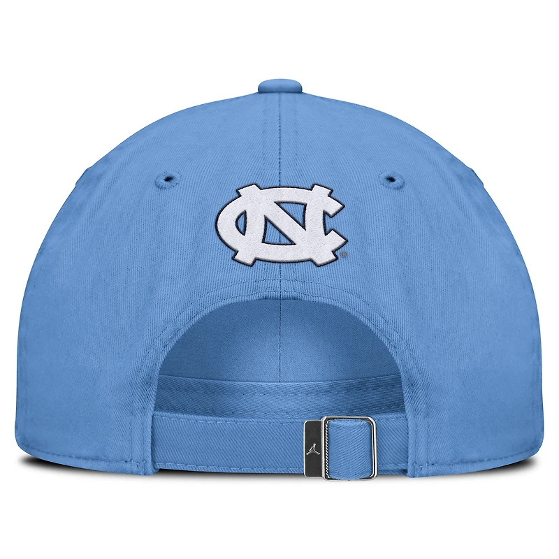 Casquette unisexe ajustable Jordan Brand Carolina Blue North Carolina Tar Heels Primetime Chant Club