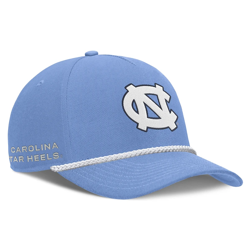 Unisex Jordan Brand Carolina Blue North Carolina Tar Heels Rope Rise Adjustable Hat