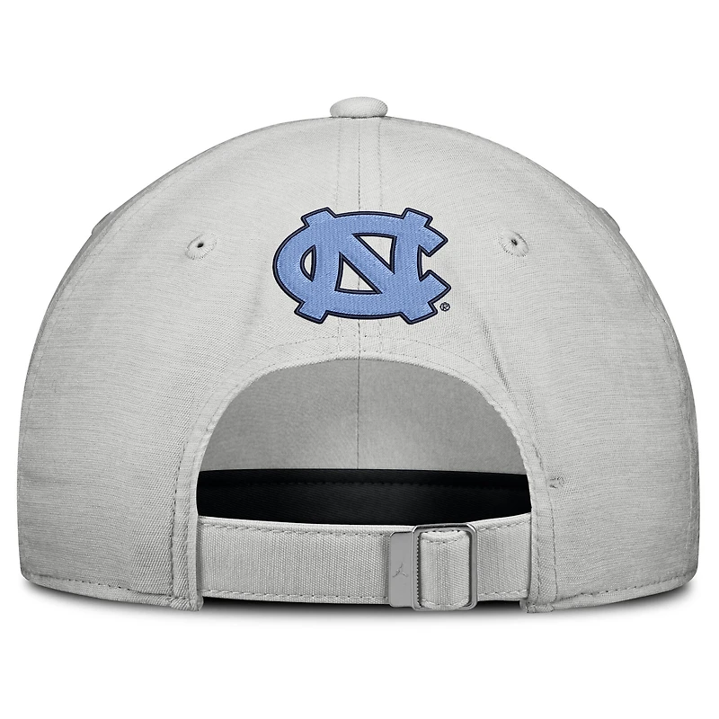 Unisex Jordan Brand Gray North Carolina Tar Heels 2026 On-Field Gameday Club Adjustable Hat