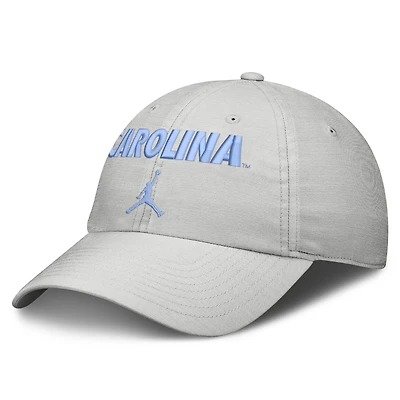 Unisex Jordan Brand Gray North Carolina Tar Heels 2026 On-Field Gameday Club Adjustable Hat