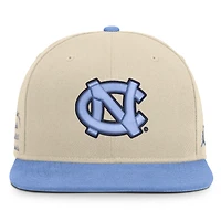 Unisex Jordan Brand  Natural/Carolina Blue North Carolina Tar Heels Campus Prep Snapback Hat