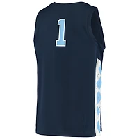 Unisex Jordan Brand #1 Navy North Carolina Tar Heels Replica Basketball Jersey