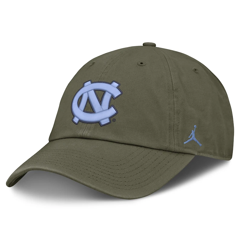 Unisex Jordan Brand  Olive North Carolina Tar Heels Primetime Club Adjustable Hat