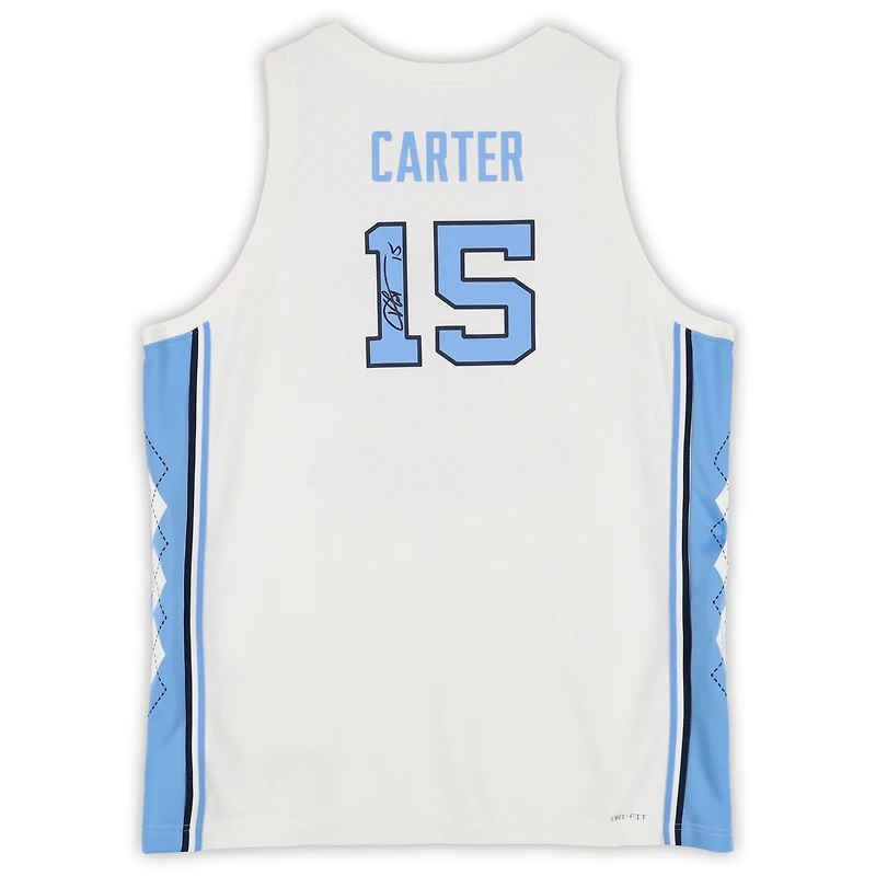 Vince Carter North Carolina Tar Heels Autographed Jordan Brand Replica Jersey