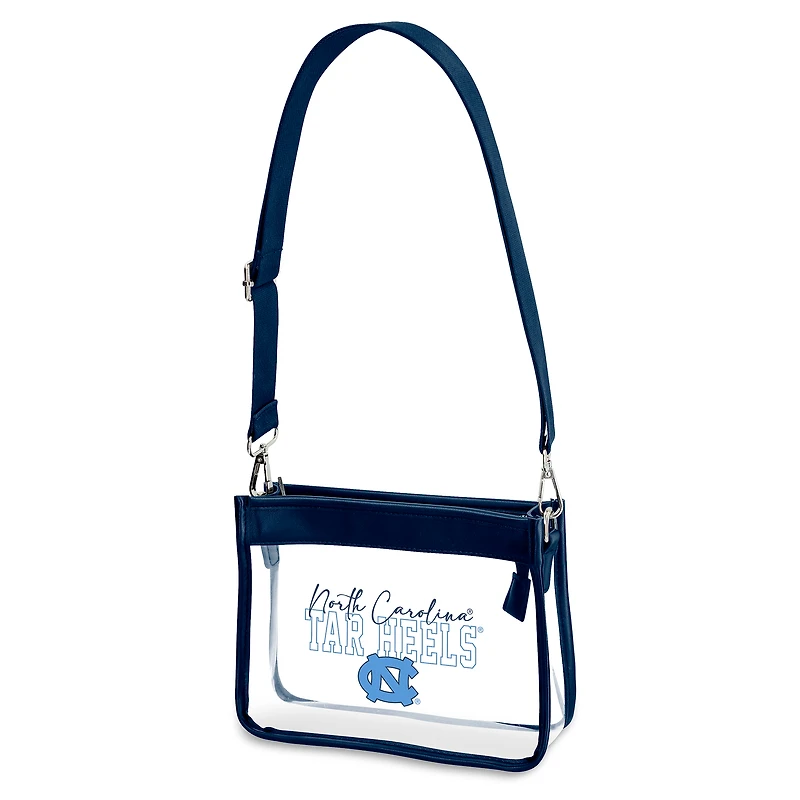 WEAR by Erin Andrews North Carolina Tar Heels Plastic Chain Mini Crossbody Bag