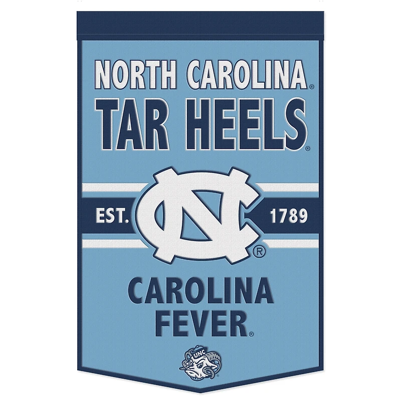 WinCraft North Carolina Tar Heels 24" x 38" Primary Logo Banner