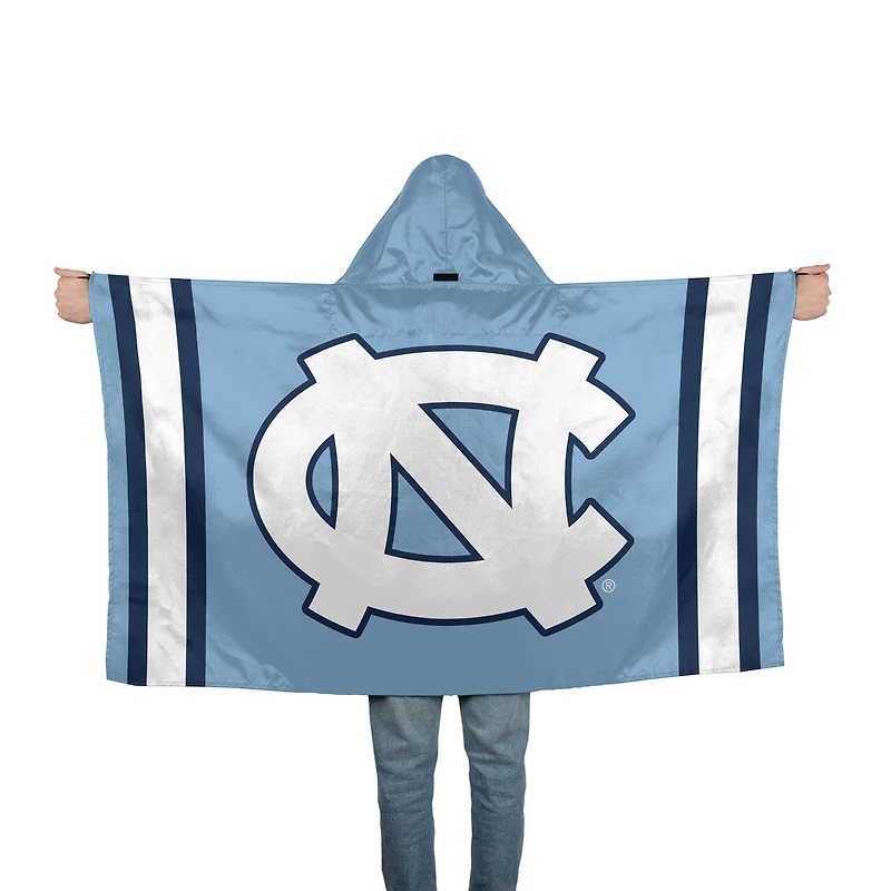 Drapeau à capuche WinCraft North Carolina Tar Heels 90 x 150 cm