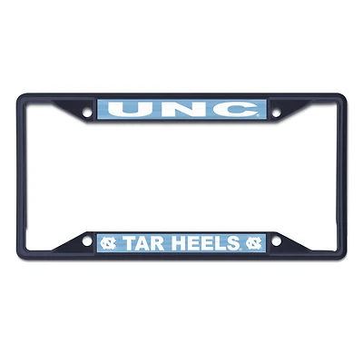 WinCraft North Carolina Tar Heels Cadre de plaque d'immatriculation chromé
