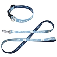 Ensemble laisse et collier pour animaux de compagnie WinCraft North Carolina Tar Heels