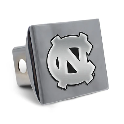 WinCraft North Carolina Tar Heels Premium Metal Chrome Hitch Cover