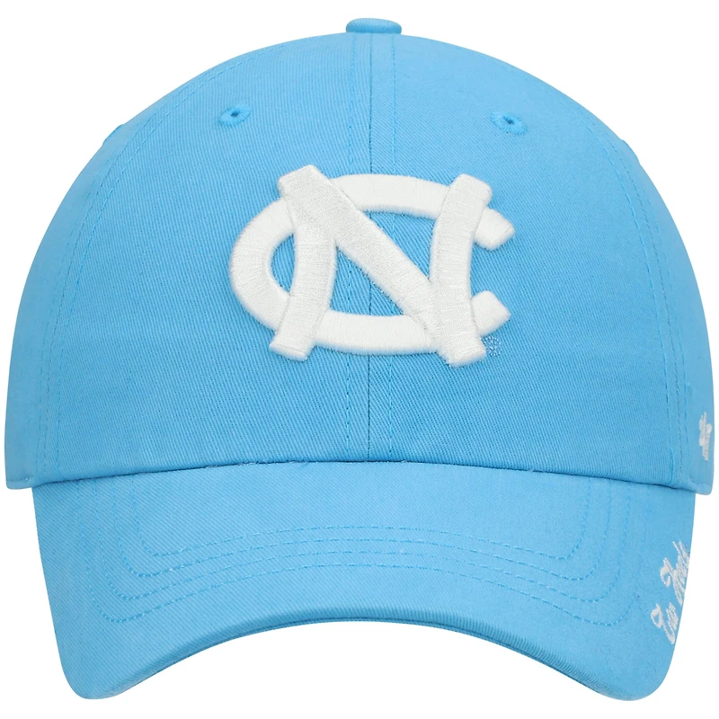 Casquette réglable '47 Carolina Blue North Carolina Tar Heels Miata Clean Up Logo pour femme