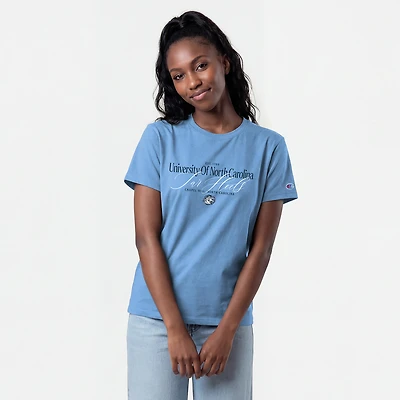Women's Champion  Carolina Blue North Tar Heels Lifestyle T-Shirt