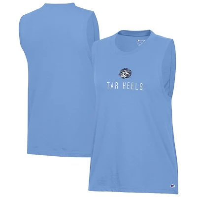 Débardeur lifestyle Champion Carolina Blue pour femmes, North Tar Heels