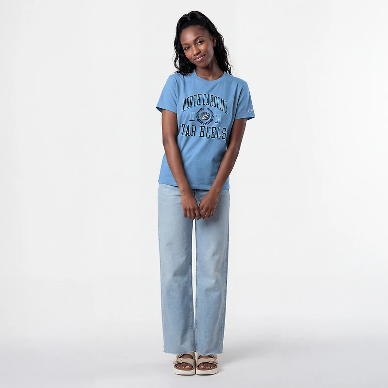 Women's Champion Light Blue North Carolina Tar Heels Lifestyle T-Shirt