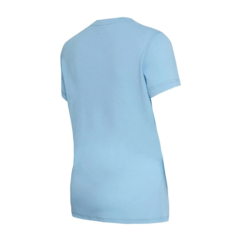 Concepts Sport Carolina Bleu/Marine pour femmes Ensemble de nuit T-shirt et pantalon en flanelle Arctic Tar Heels Caroline du Nord