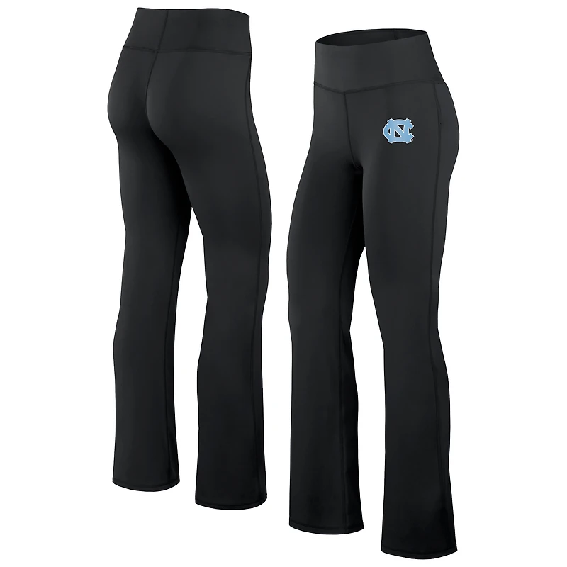 Legging évasé noir pour femme Fanatics North Carolina Tar Heels Training Camp Maxed Out