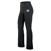 Women's Fanatics Black North Carolina Tar Heels Training Camp Maxed Out Flare Leggings