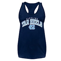 Women's Fanatics Navy North Carolina Tar Heels Plus Arch Tank Top