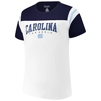T-shirt Fanatics blanc pour femmes, grande taille, North Carolina Tar Heels Winning Gear