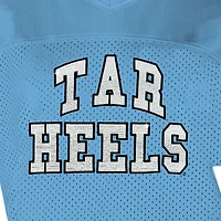 Women's Gameday Couture Light Blue North Carolina Tar Heels Until Kickoff Rhinestone Fashion T-Shirt